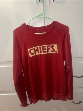 Chiefs Red Women's Crewneck Sweatshirt